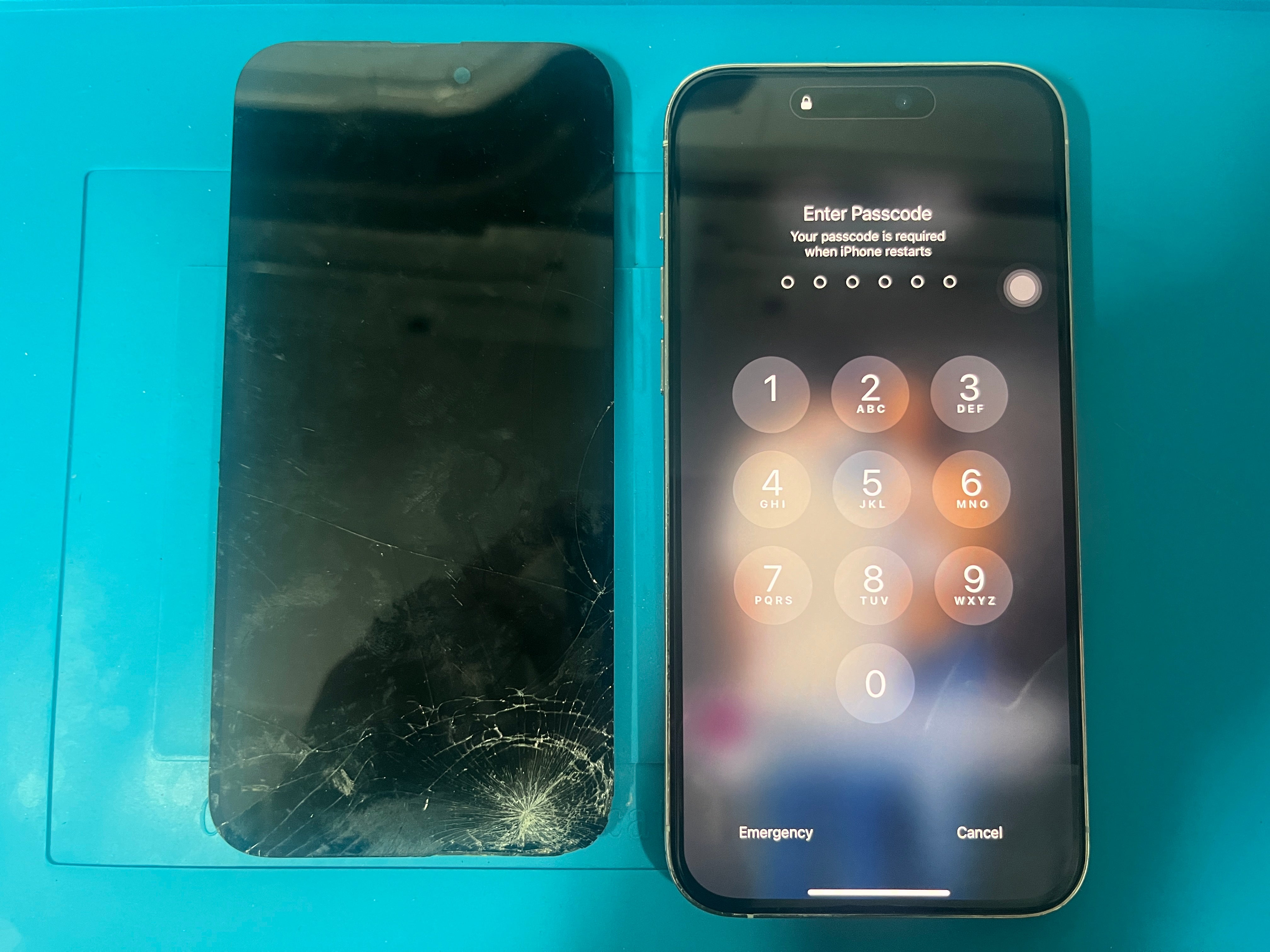 iPhone screen repair Manchester.